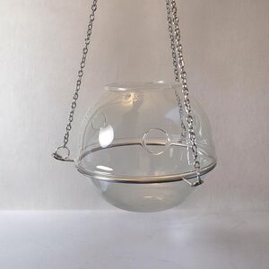 PartyLite P91313 Hanging Terrarium Votive Candle Holder — Retired, NIB